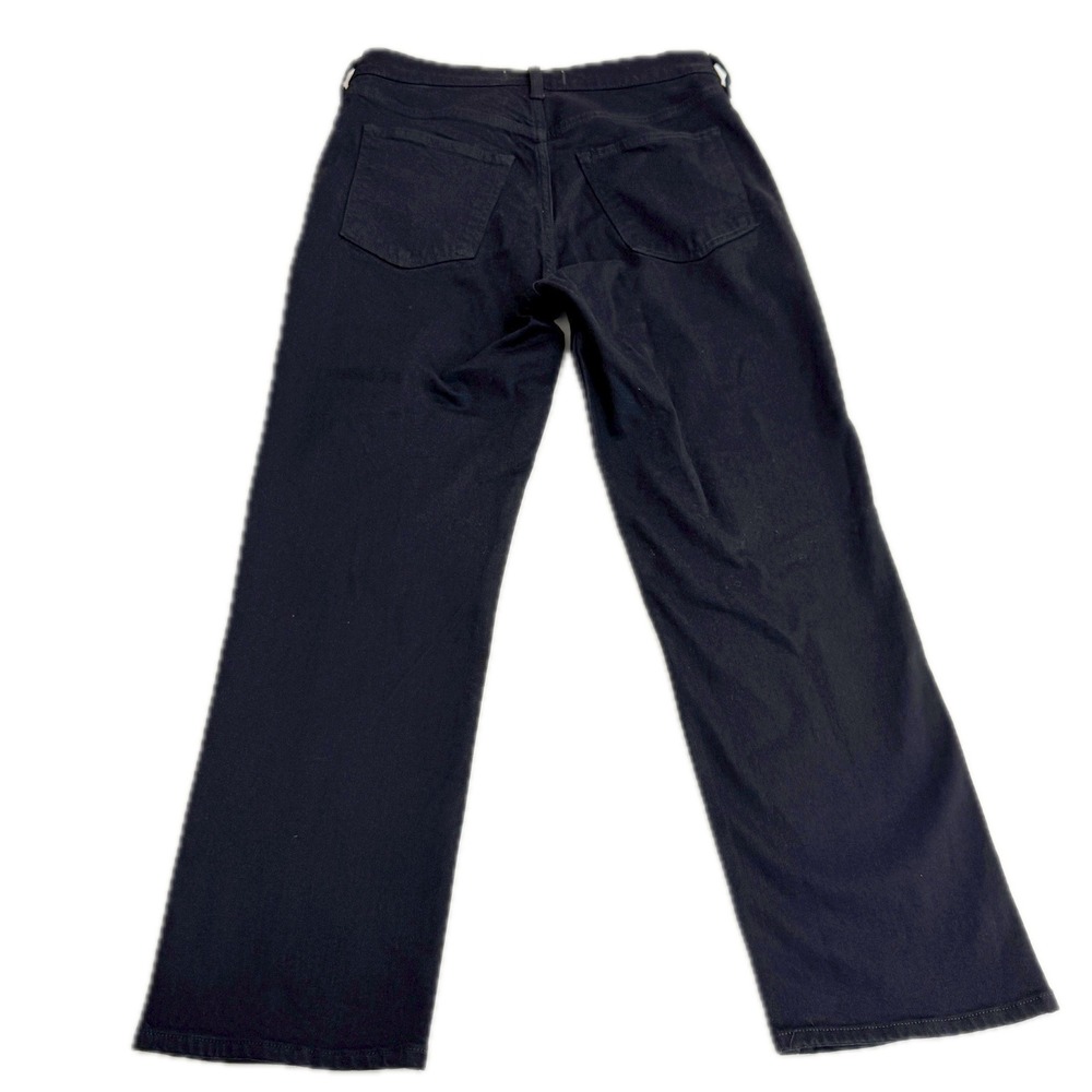 Abercrombie & Fitch Jeans Womens 29 Black Ultra High Rise Ankle Straight Denim - Picture 3 of 9